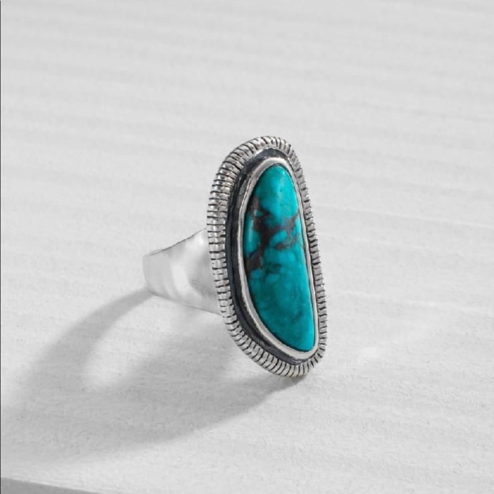 Silpada ‘turquoise Ripple’ ring